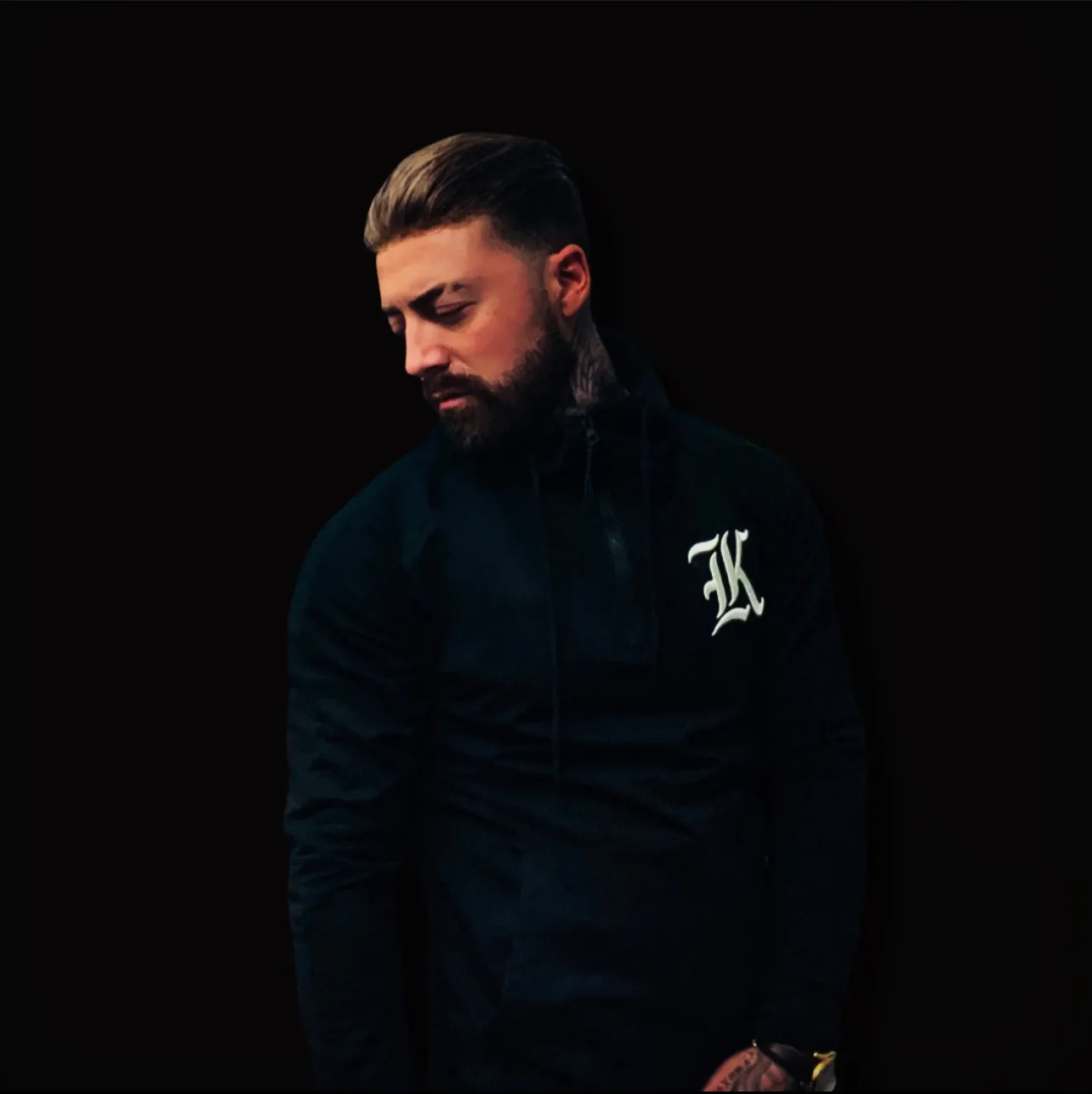 Kilo Kings Quarter Zip Hoodie (Blackout)