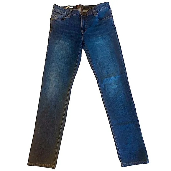 KUT from the Kloth Katy Boyfriend Jeans Dark Blue Mid Rise women’s Sz 2