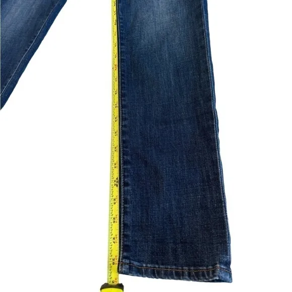 KUT from the Kloth Katy Boyfriend Jeans Dark Blue Mid Rise women’s Sz 2