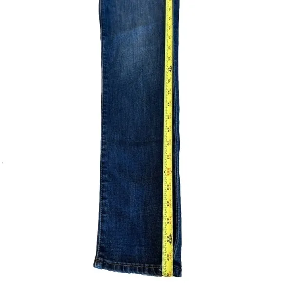 KUT from the Kloth Katy Boyfriend Jeans Dark Blue Mid Rise women’s Sz 2