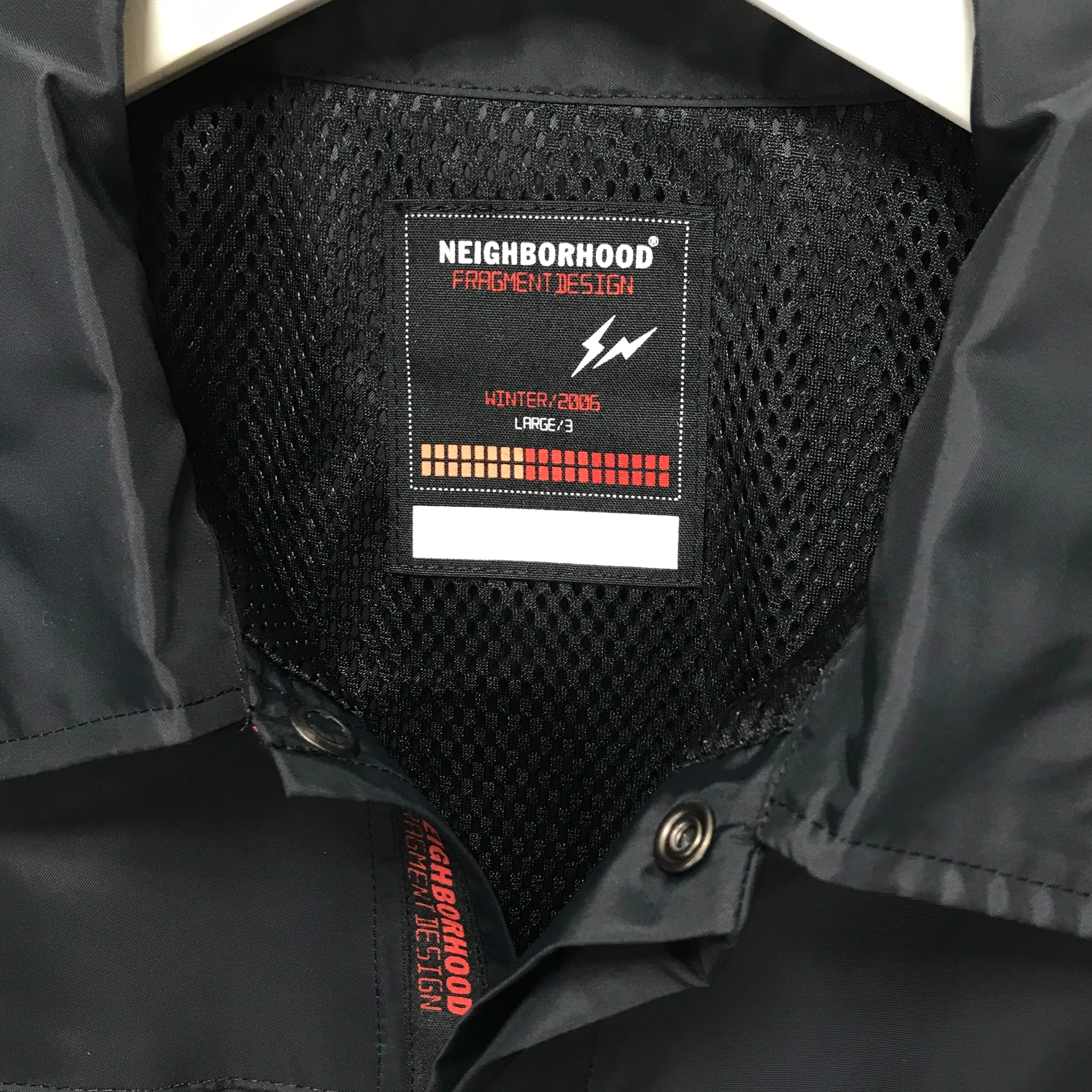 [L] Neighborhood x Fragment Design 06AW Coaches Jacket