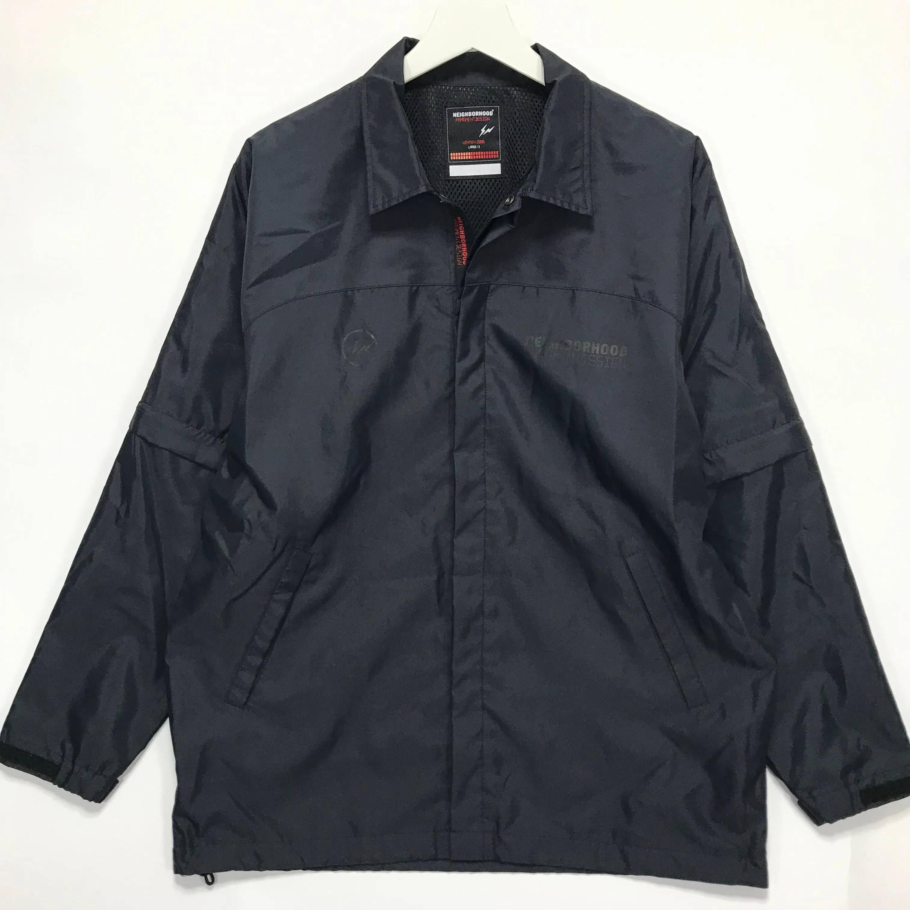 [L] Neighborhood x Fragment Design 06AW Coaches Jacket
