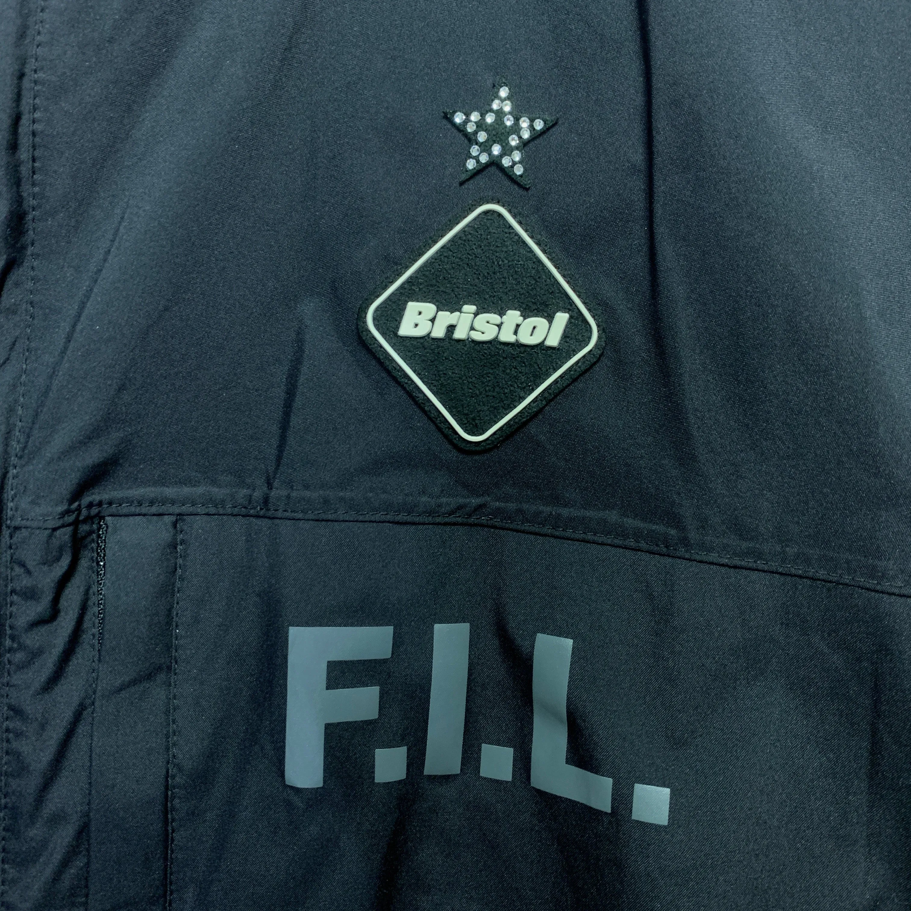 [L] Nike FCRB Fragment Visvim FIL Honeyee Hooded Nylon Jacket