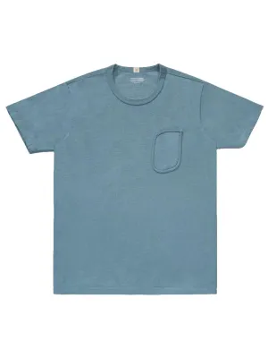Lady White Co. Clark Pocket Tee Culver Blue