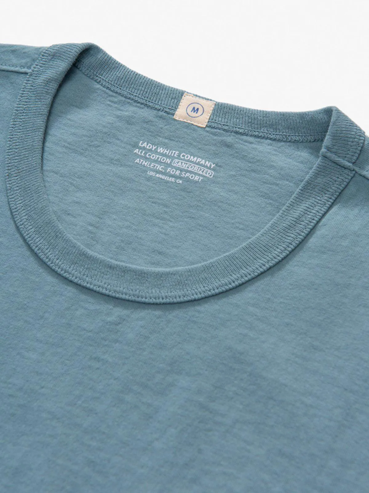Lady White Co. Clark Pocket Tee Culver Blue