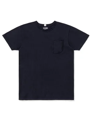 Lady White Co. Clark Pocket Tee Navy