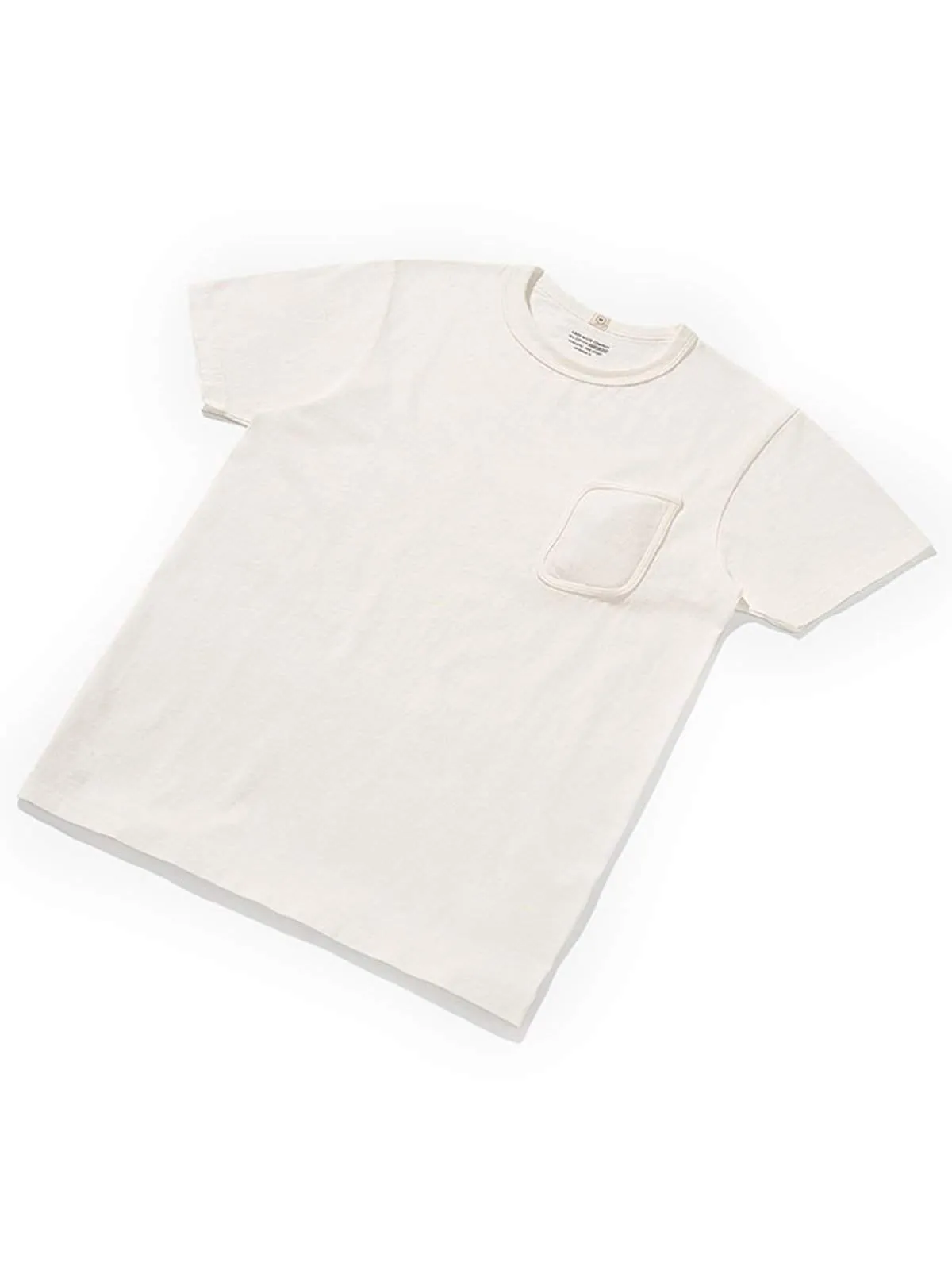 Lady White Co. Clark Pocket Tee White