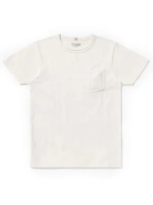 Lady White Co. Clark Pocket Tee White