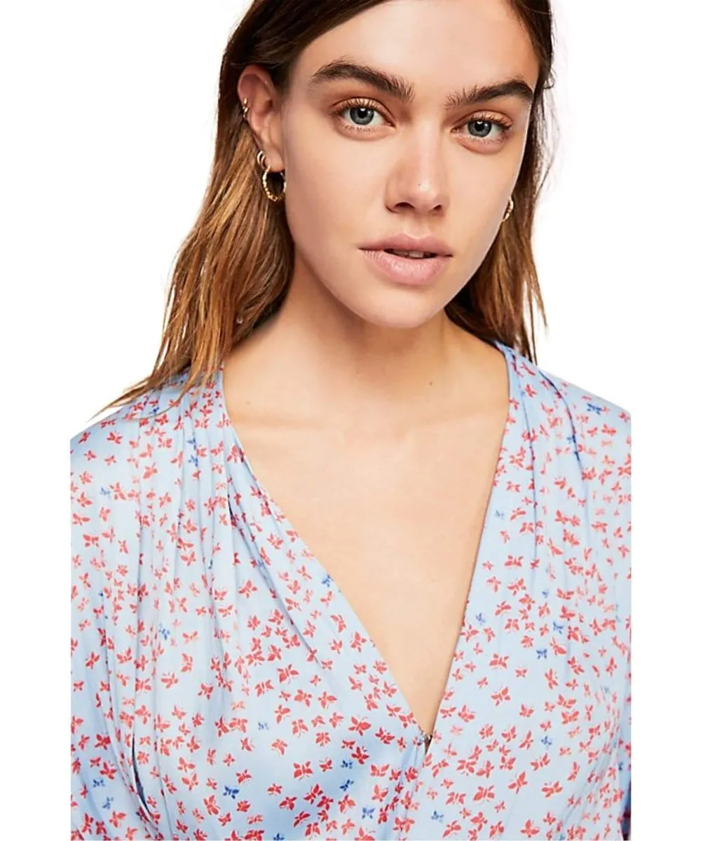 Ladylikelady Bodysuit, Blue Combo