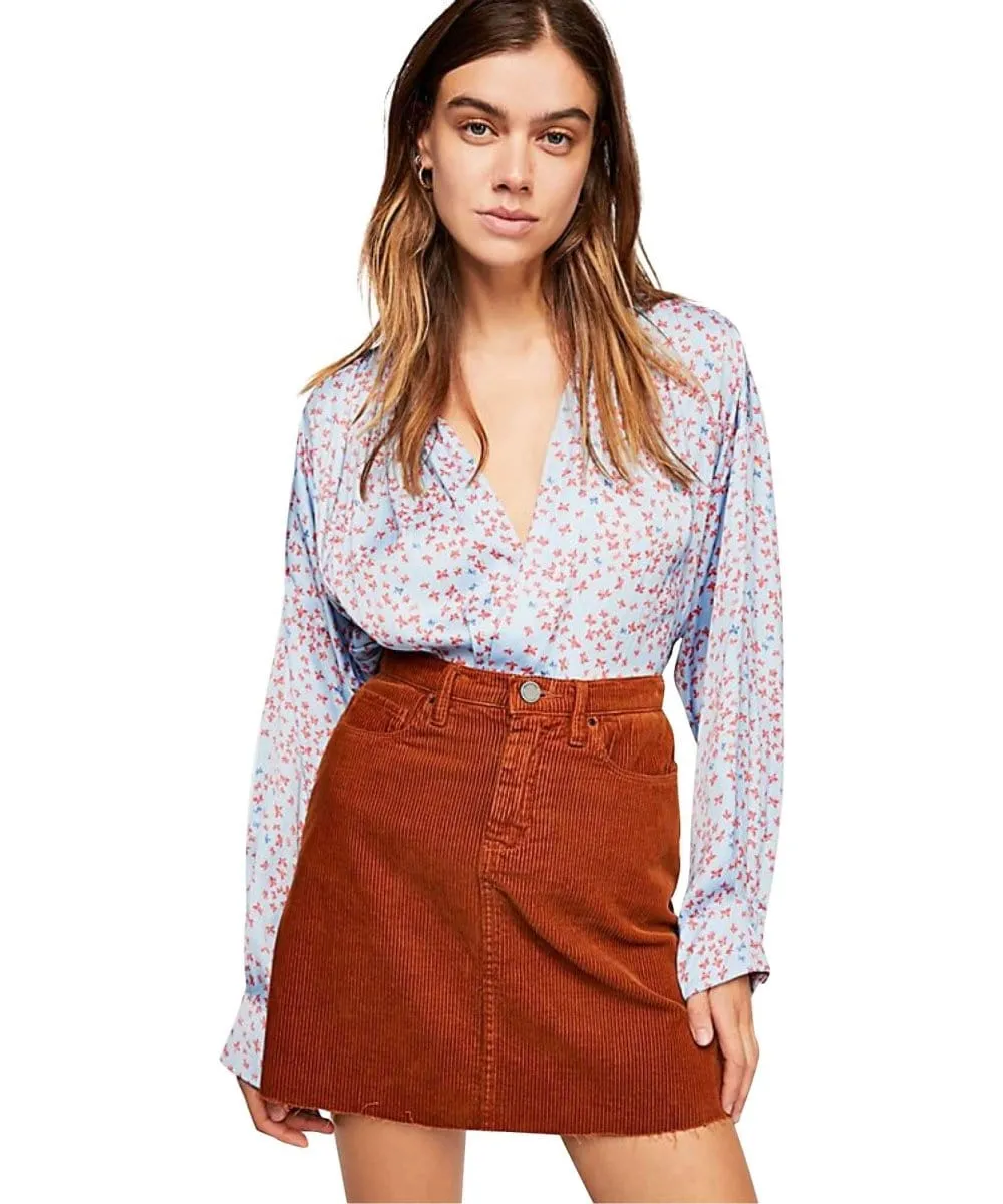 Ladylikelady Bodysuit, Blue Combo