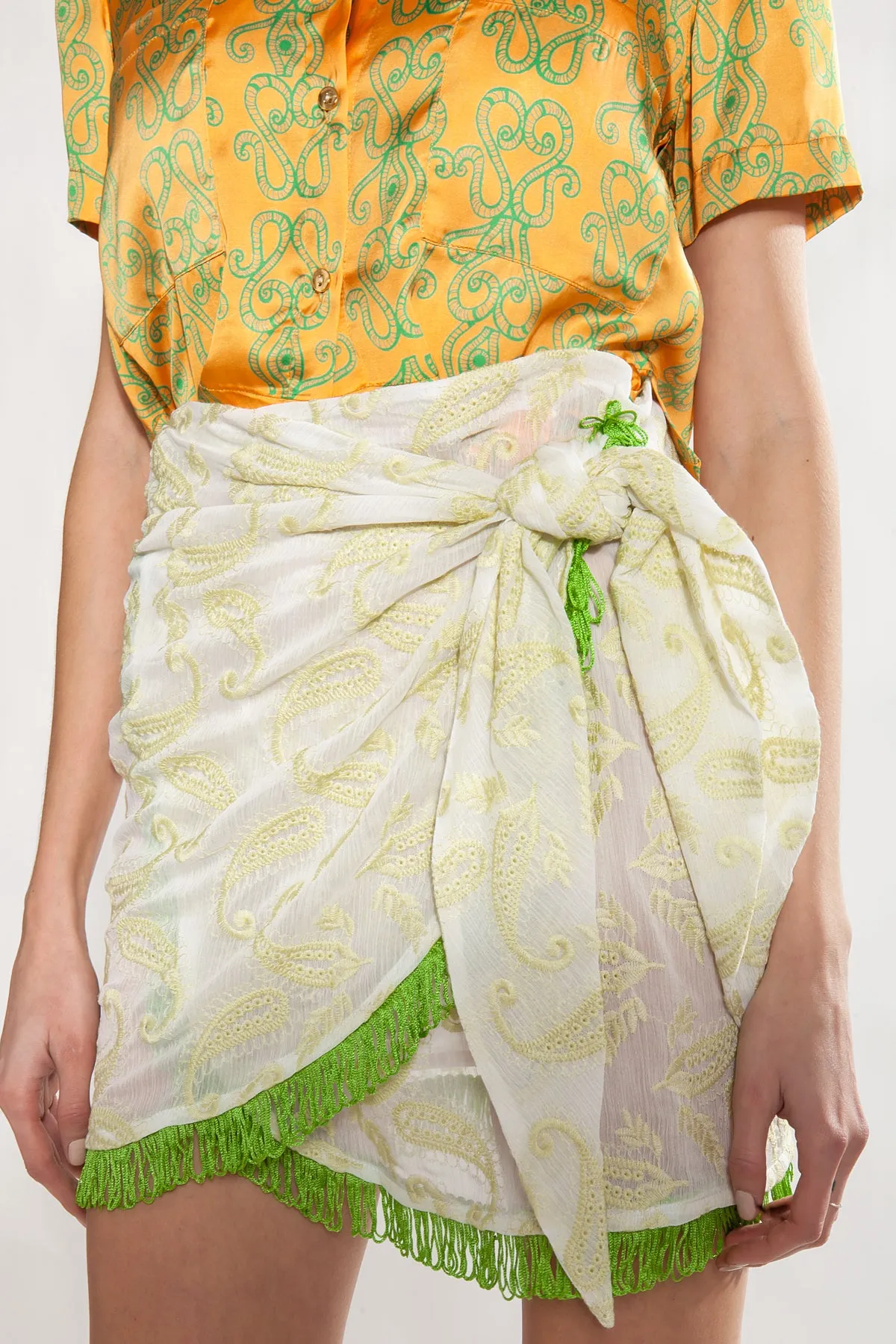 Laylah White Skirt