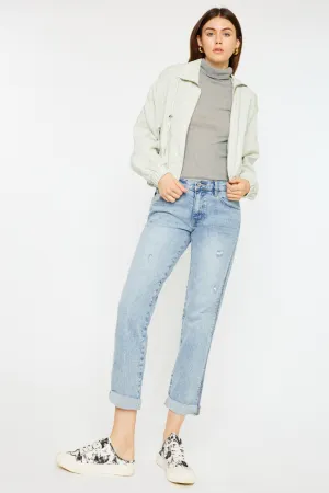 Leonel Mid Rise Boyfriend Jeans