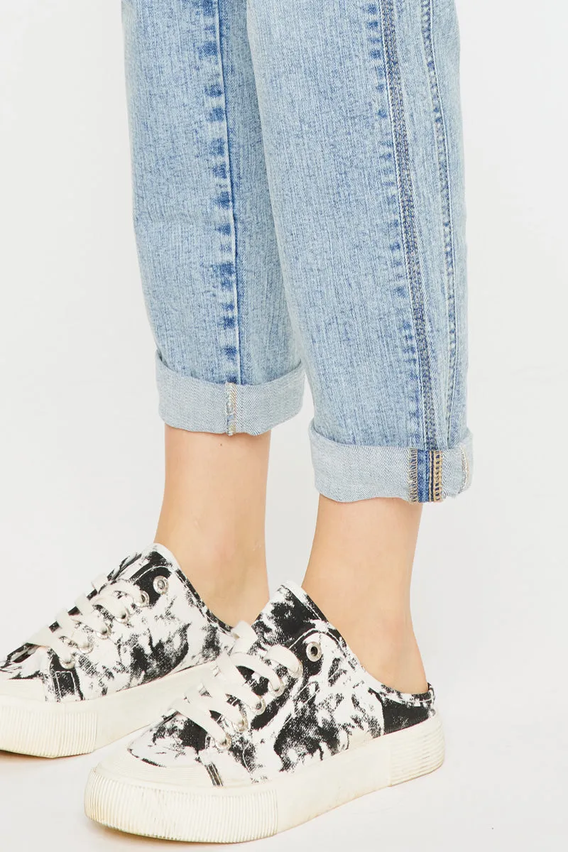Leonel Mid Rise Boyfriend Jeans