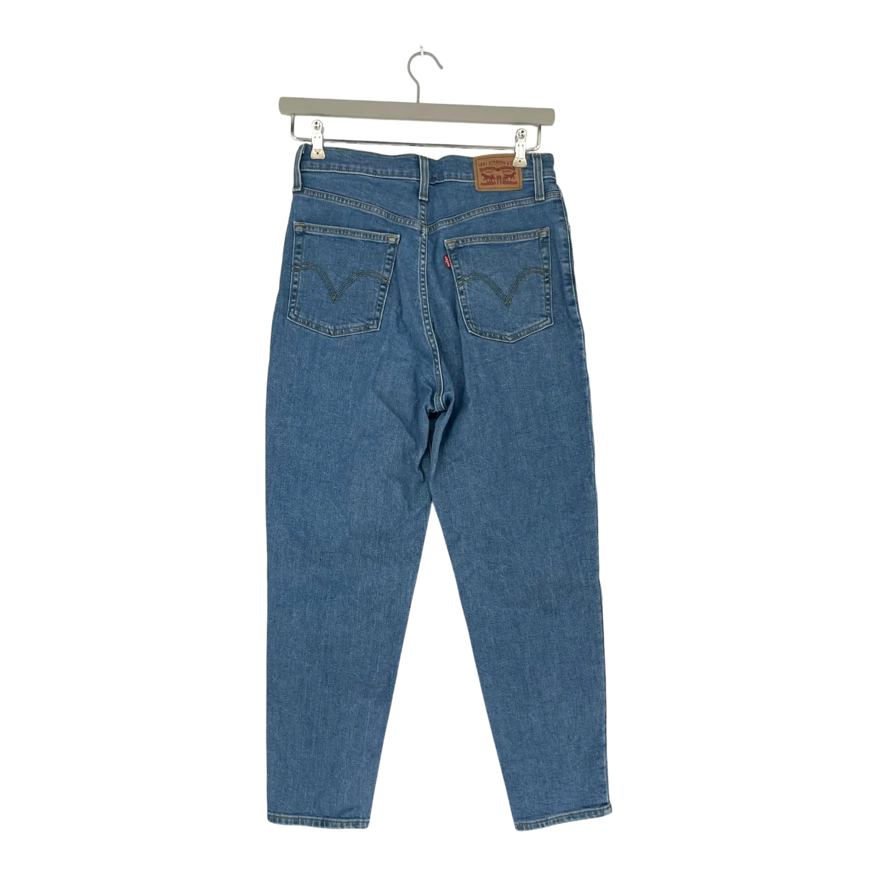 Levi's high wasted taper jeans, light denim | woman W29 L27