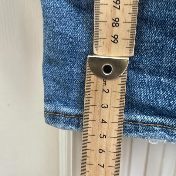 Levi's - Highwaist Mom Jeans Denim Jeans - Blue 32x29