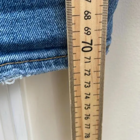 Levi's - Highwaist Mom Jeans Denim Jeans - Blue 32x29