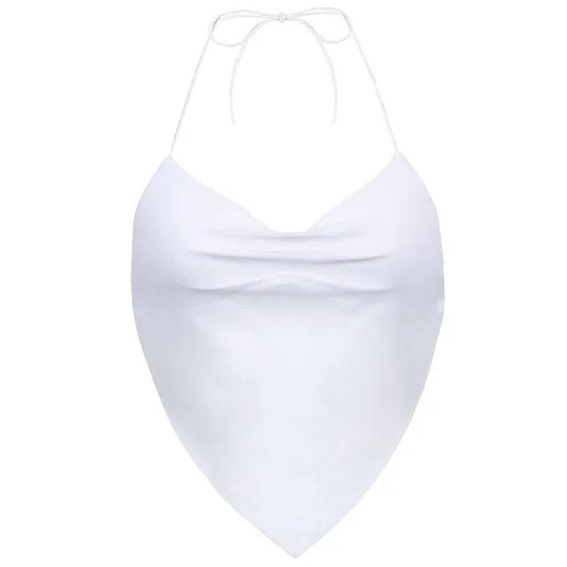 Lexi Cowl Halter Top