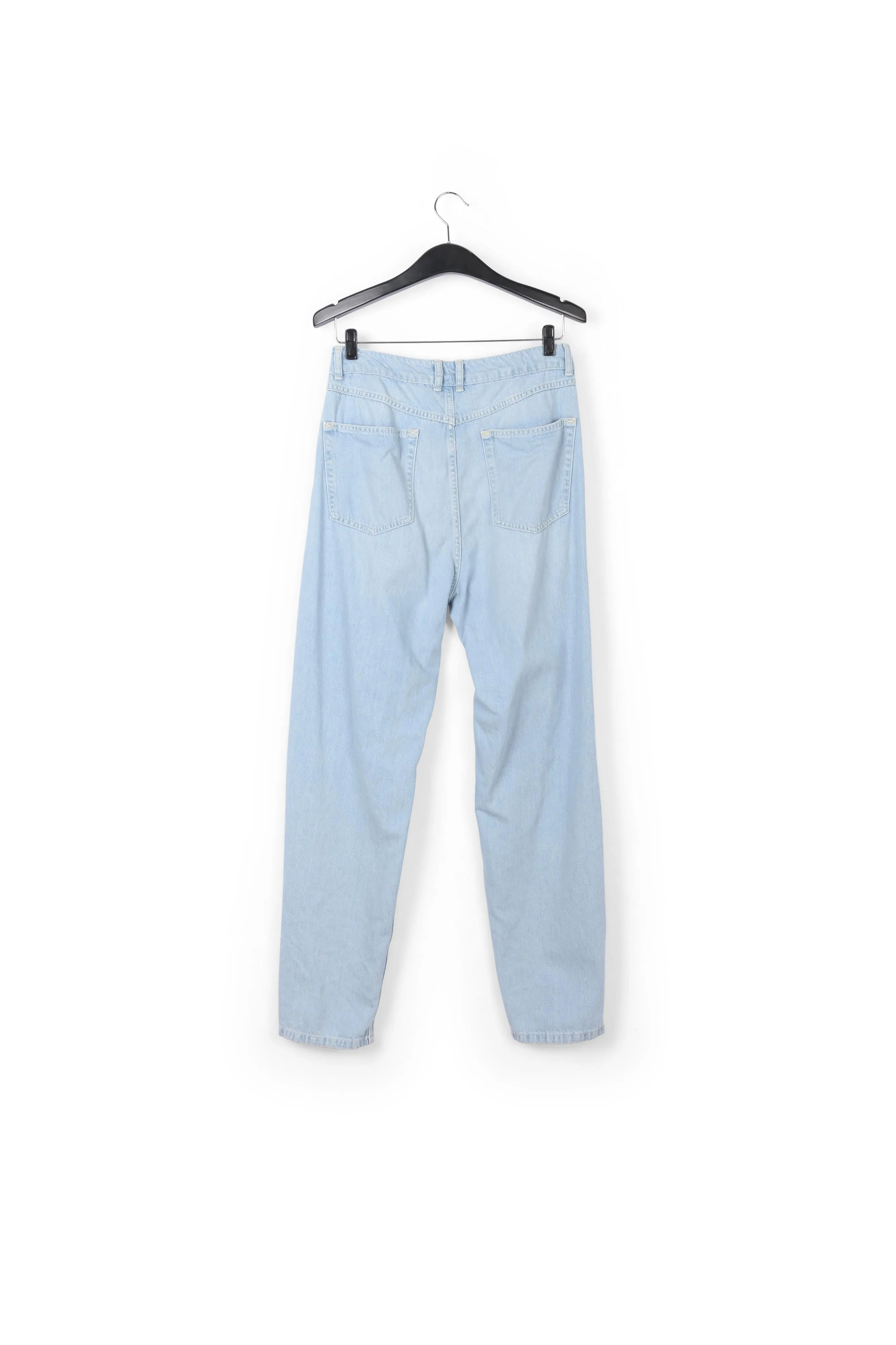 Light blue denim boyfriend jeans