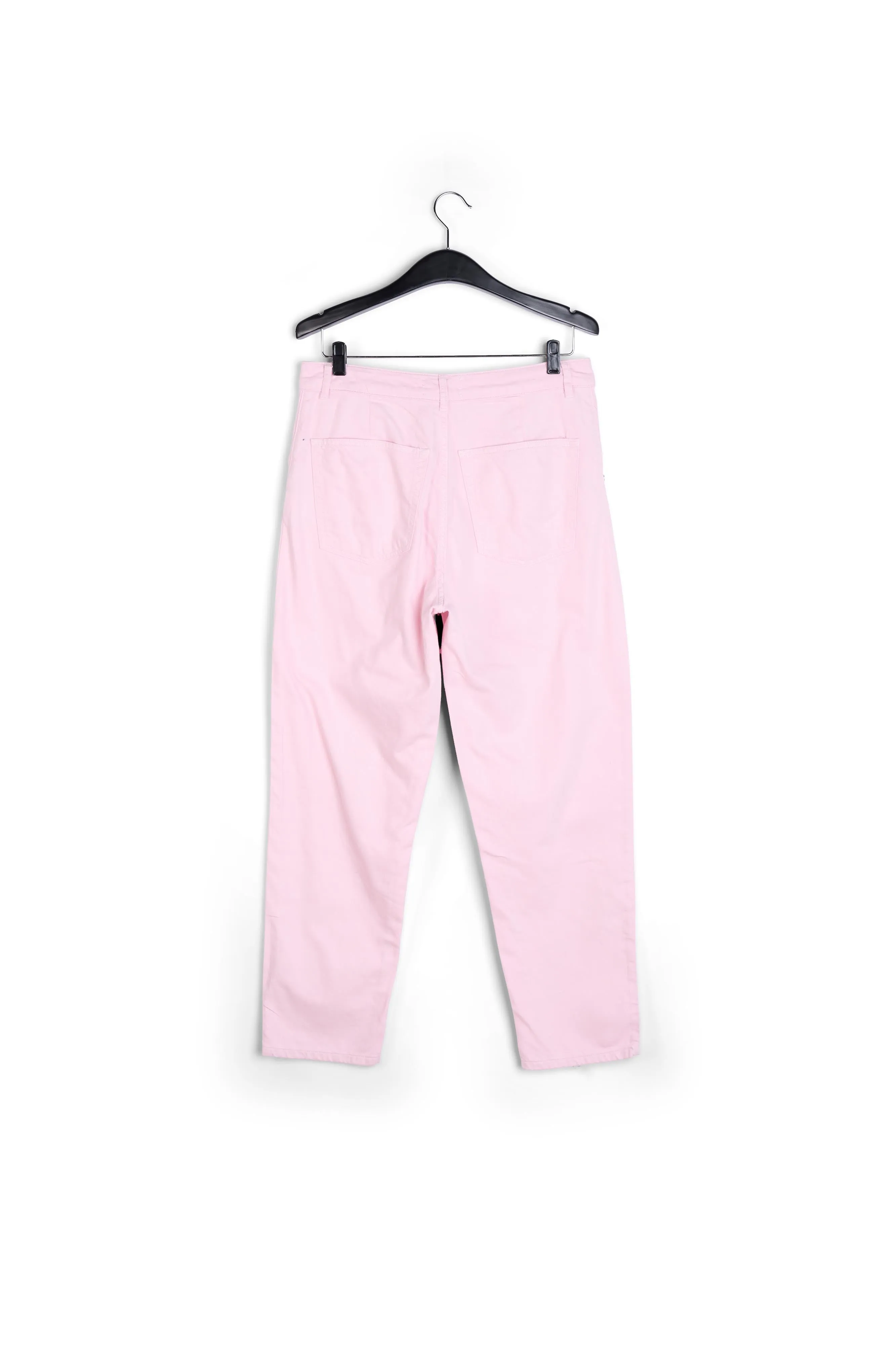 Light pink denim boyfriend jeans