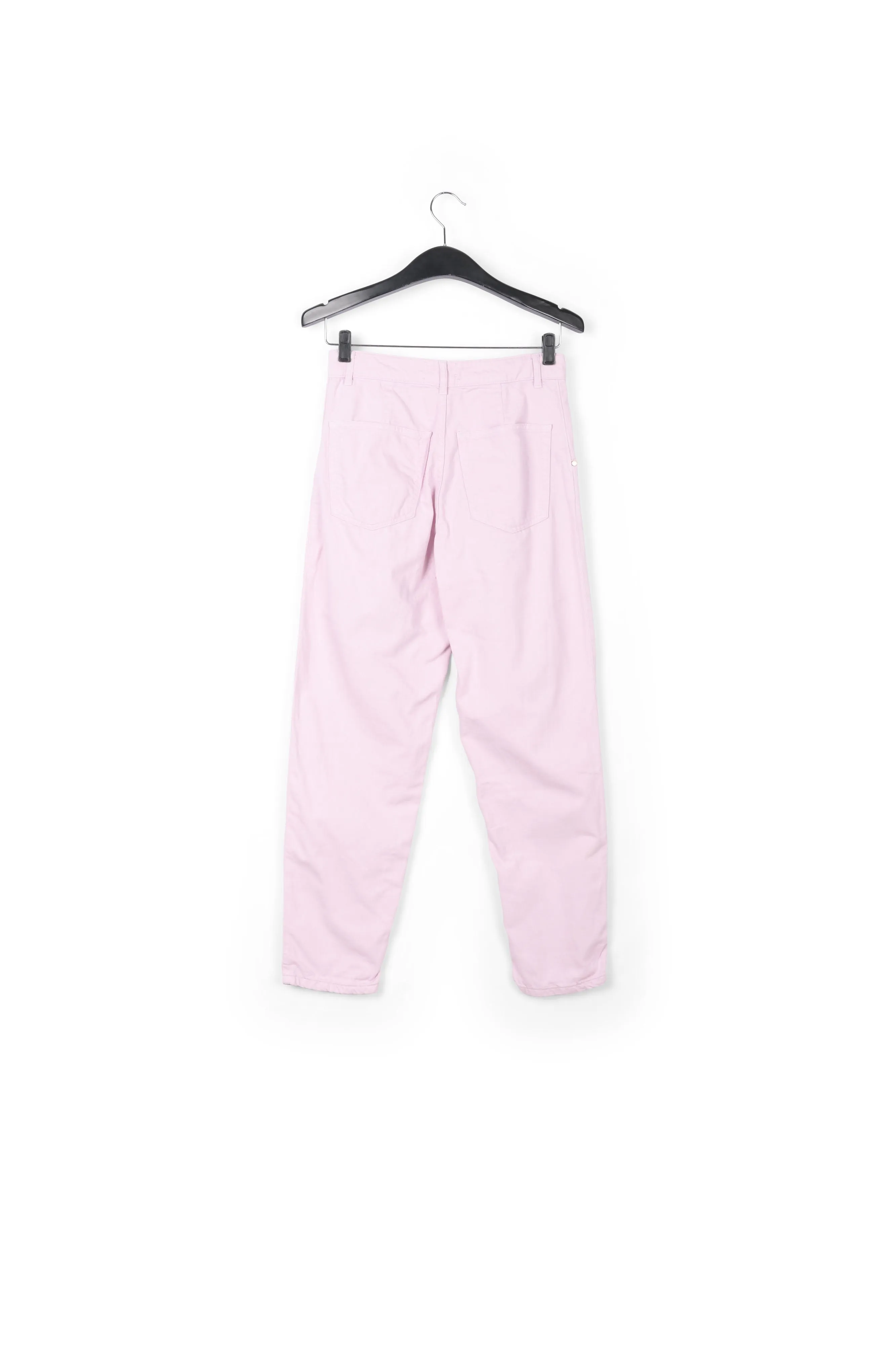 Light pink denim boyfriend jeans