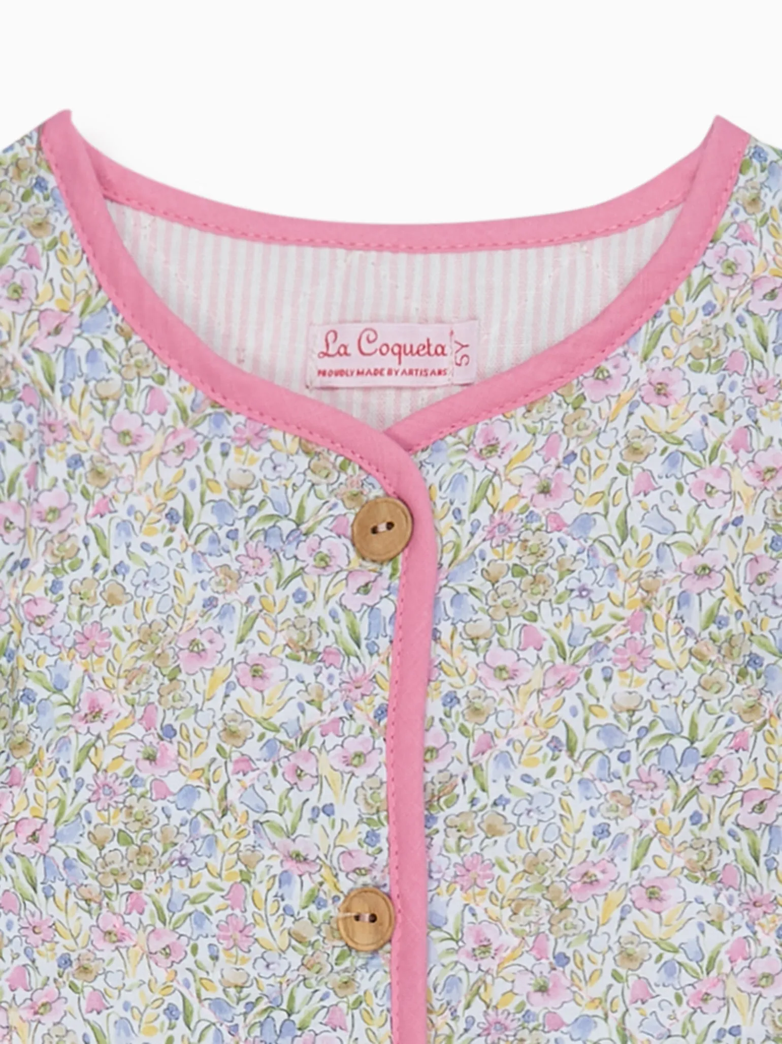 Lilac Floral Lottie Girl Jacket
