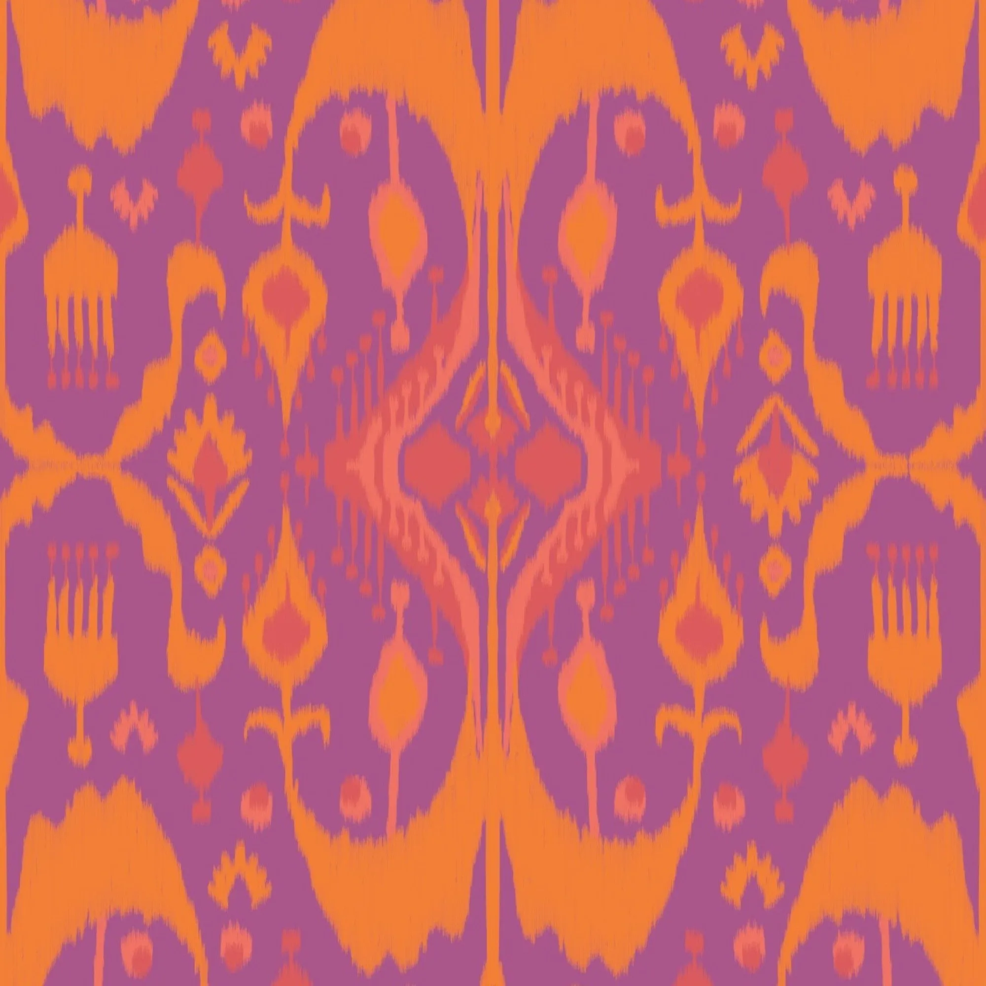 Lillian Skirt in Sunset Ikat