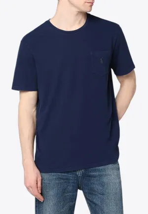 Logo Embroidered Crewneck T-shirt