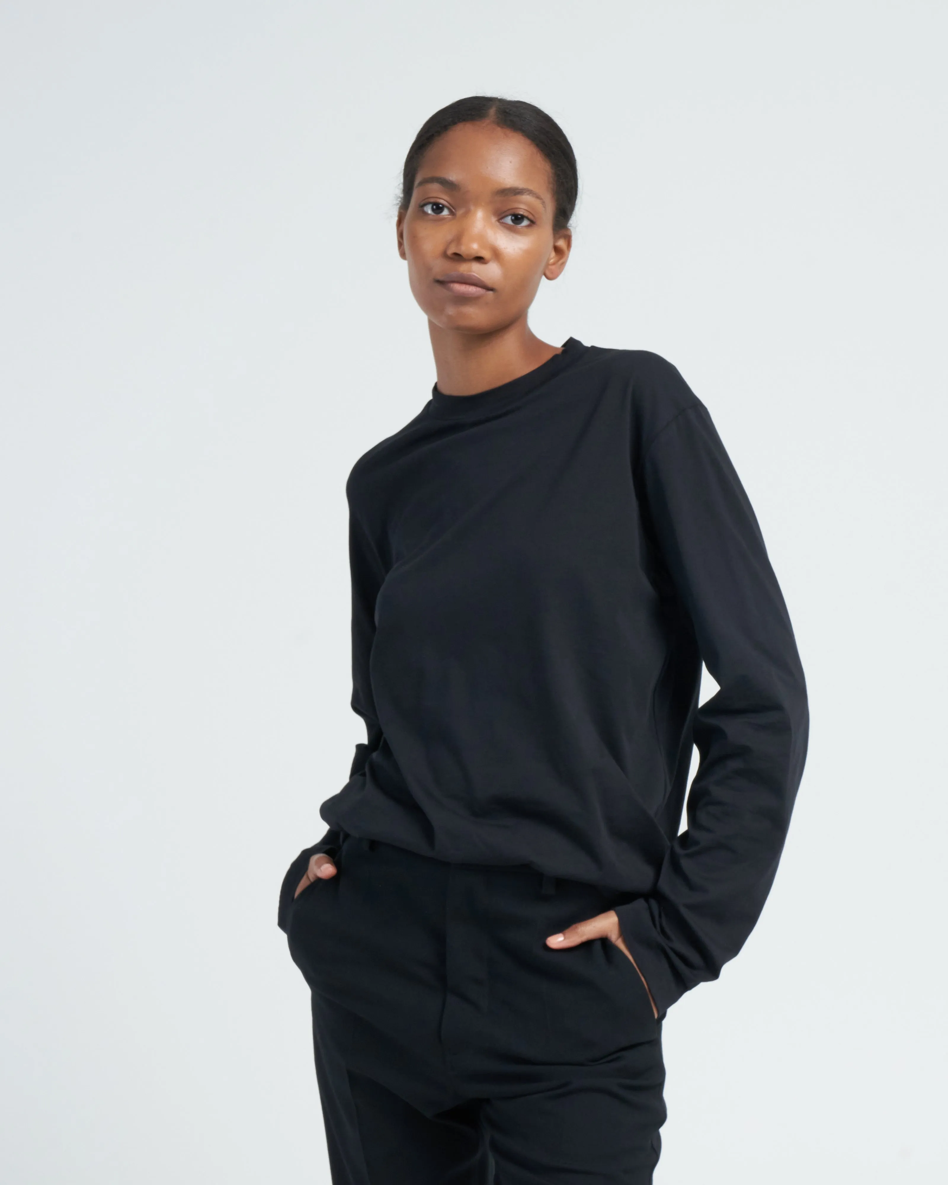 long sleeve t-shirt - black