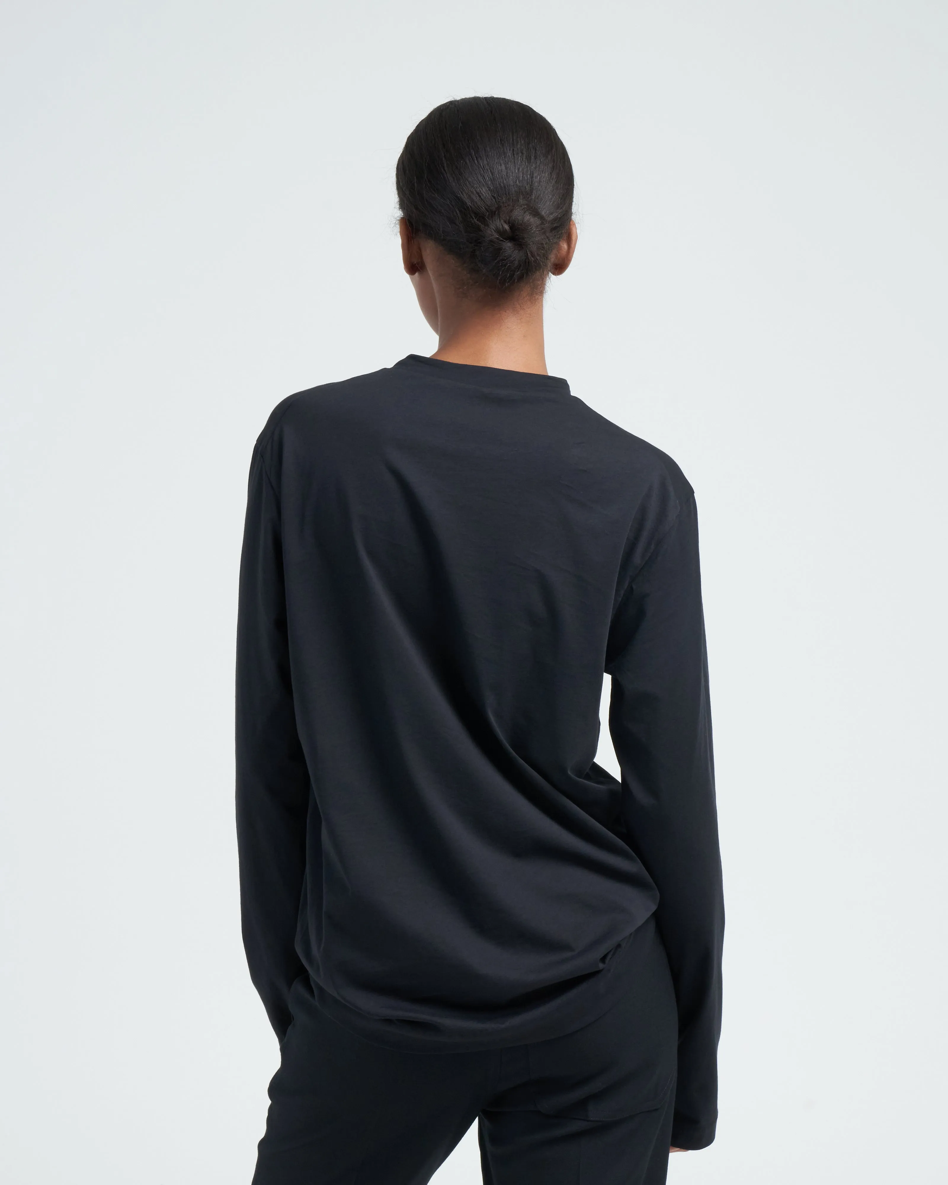 long sleeve t-shirt - black