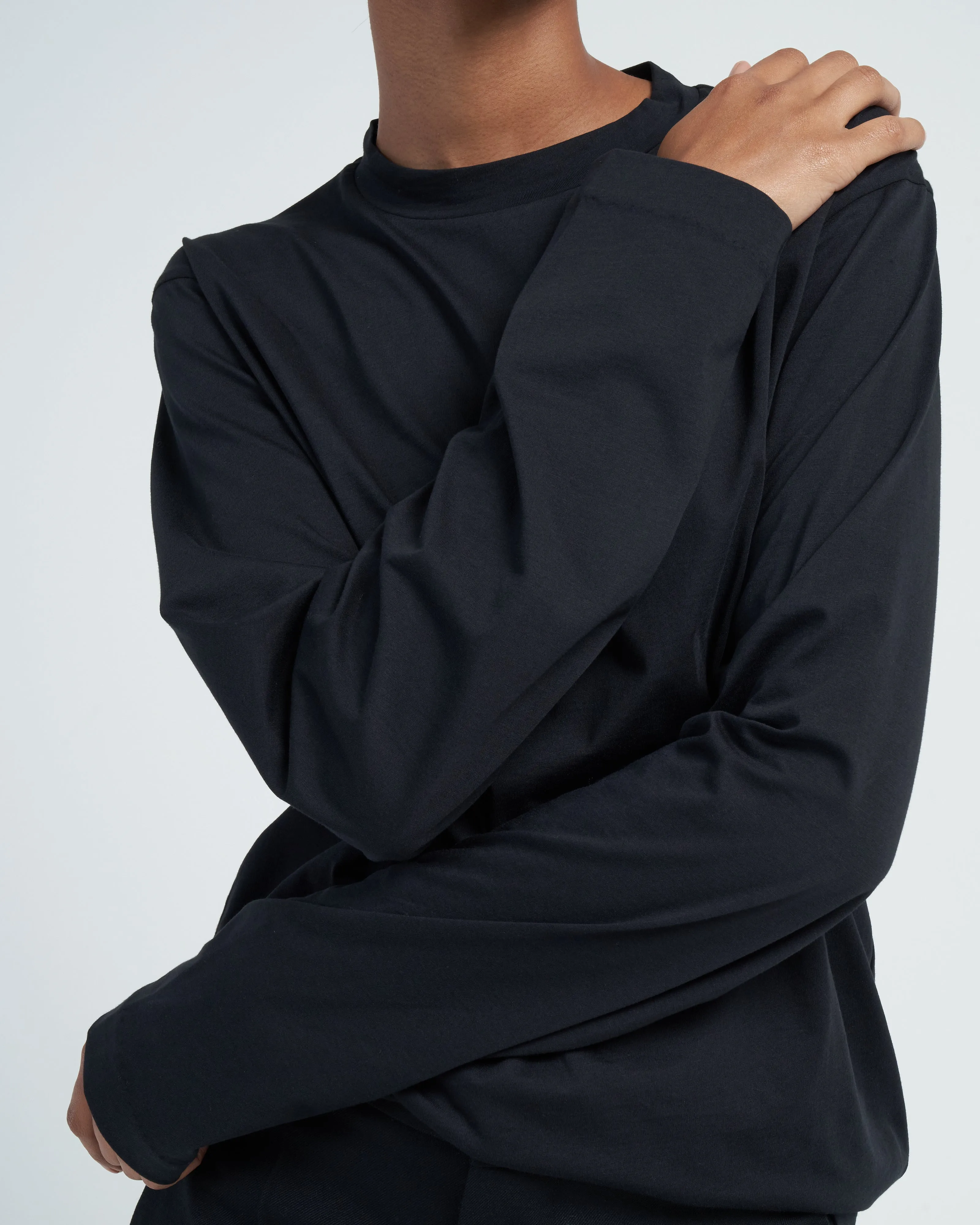 long sleeve t-shirt - black