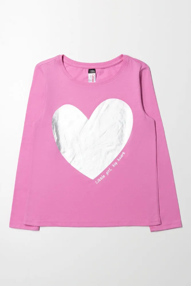 Long Sleeve T-Shirt Purple