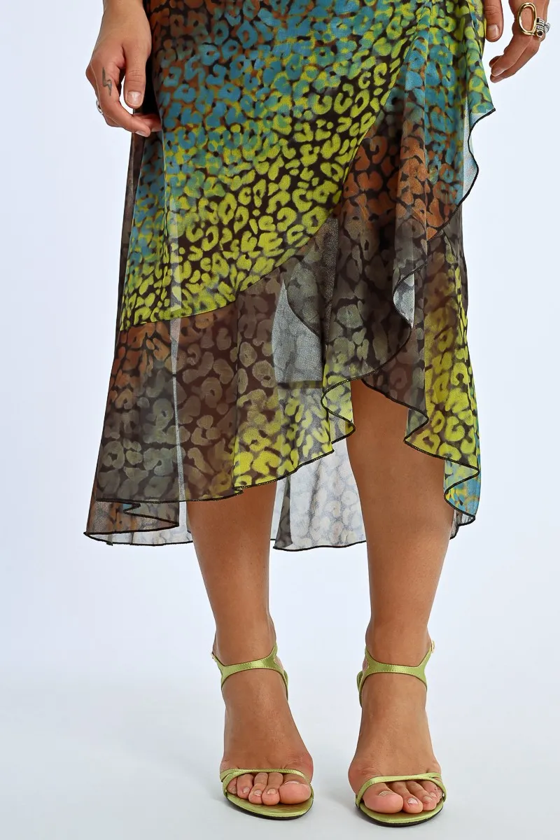 LONG WRAP SKIRT