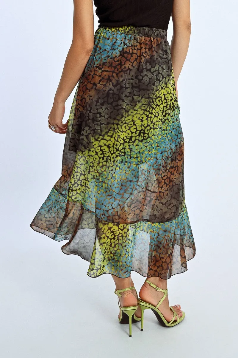 LONG WRAP SKIRT