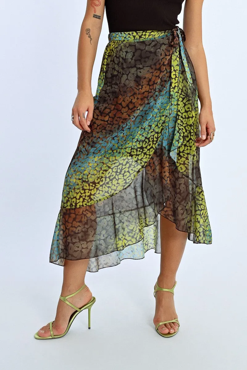 LONG WRAP SKIRT