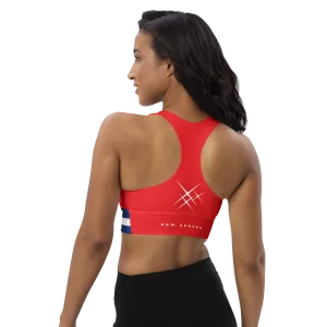 Longline sports bra