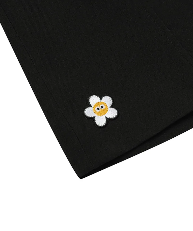 MACKY Golf: Eilie Wrap Skirt Pants - Black
