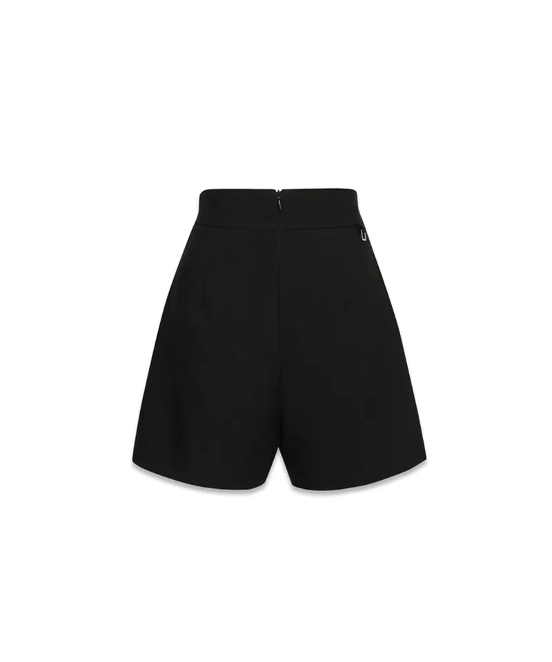 MACKY Golf: Eilie Wrap Skirt Pants - Black