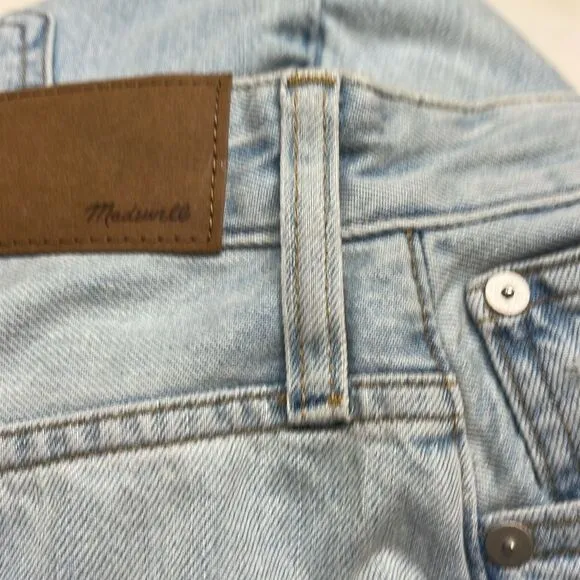 Madewell NWT The “Curvy Perfect Vintage” Jeans High Rise Fitzgerald Wash Sz 24