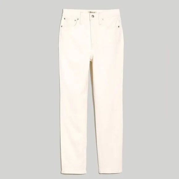 Madewell NWT White Perfect Vintage Jeans High Rise Size 27