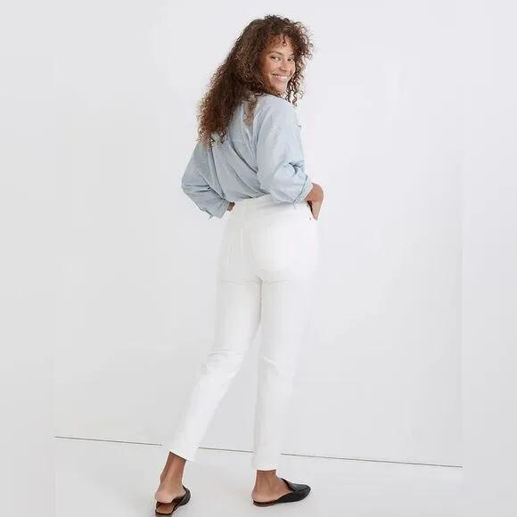 Madewell NWT White Perfect Vintage Jeans High Rise Size 27