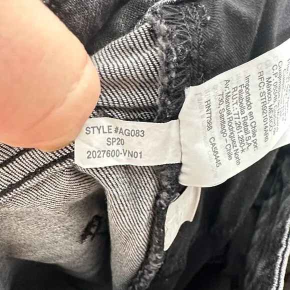 MADEWELL The Curvy Perfect Vintage Jean in Sumner Wash Gray {3N2}