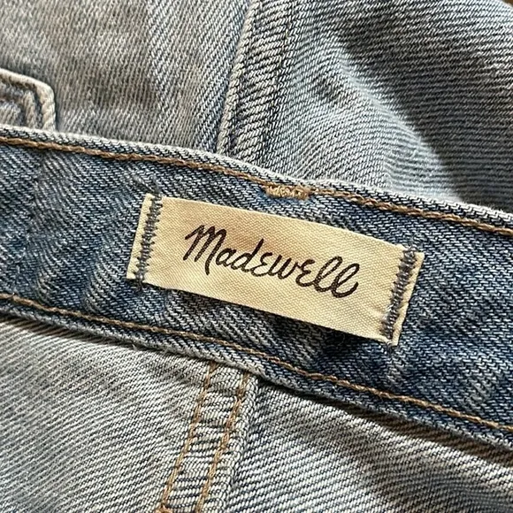 Madewell The Momjean in Gilford Wash - Ripped Edition Sz 26 Petite