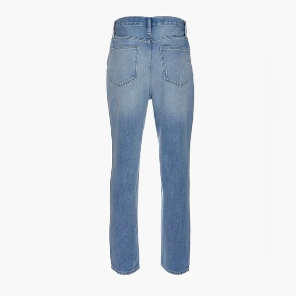 Madewell The Momjean in Gilford Wash - Ripped Edition Sz 26 Petite