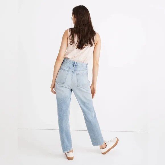 Madewell The Momjean in Gilford Wash - Ripped Edition Sz 26 Petite