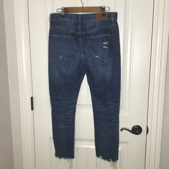 Madewell The Perfect Summer Jean: Destructed Edition Size 30.