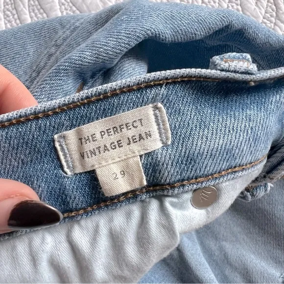 Madewell - The Perfect Vintage Jean in Coffey Wash: Worn-In Edition