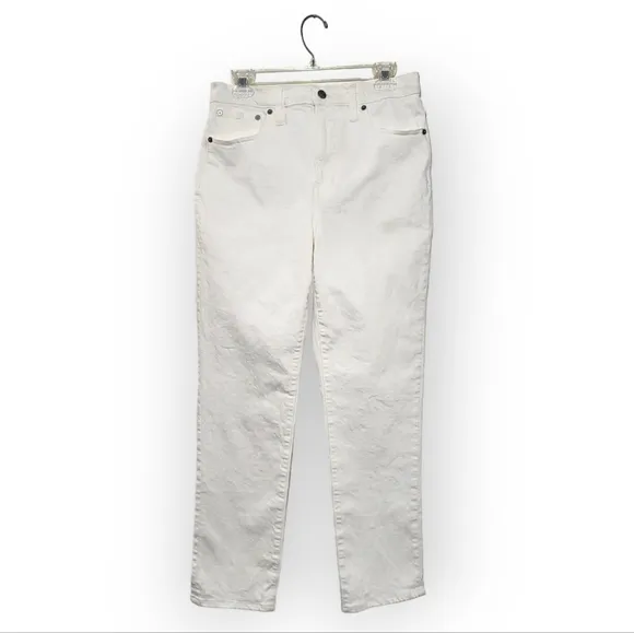 MADEWELL The Perfect Vintage Jean in White Tile 28
