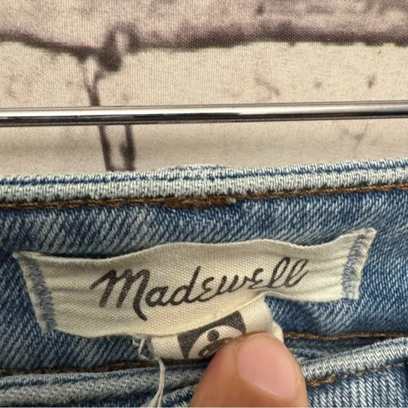 Madewell The Tall Curvy Perfect Vintage Jean Coffey Wash Worn-In Edition SZ 29