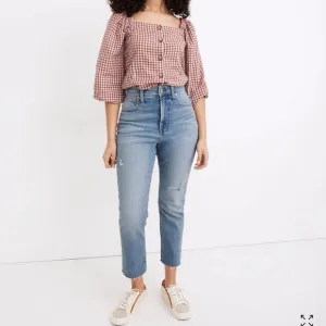 Madewell The Tall Curvy Perfect Vintage Jean Coffey Wash Worn-In Edition SZ 29