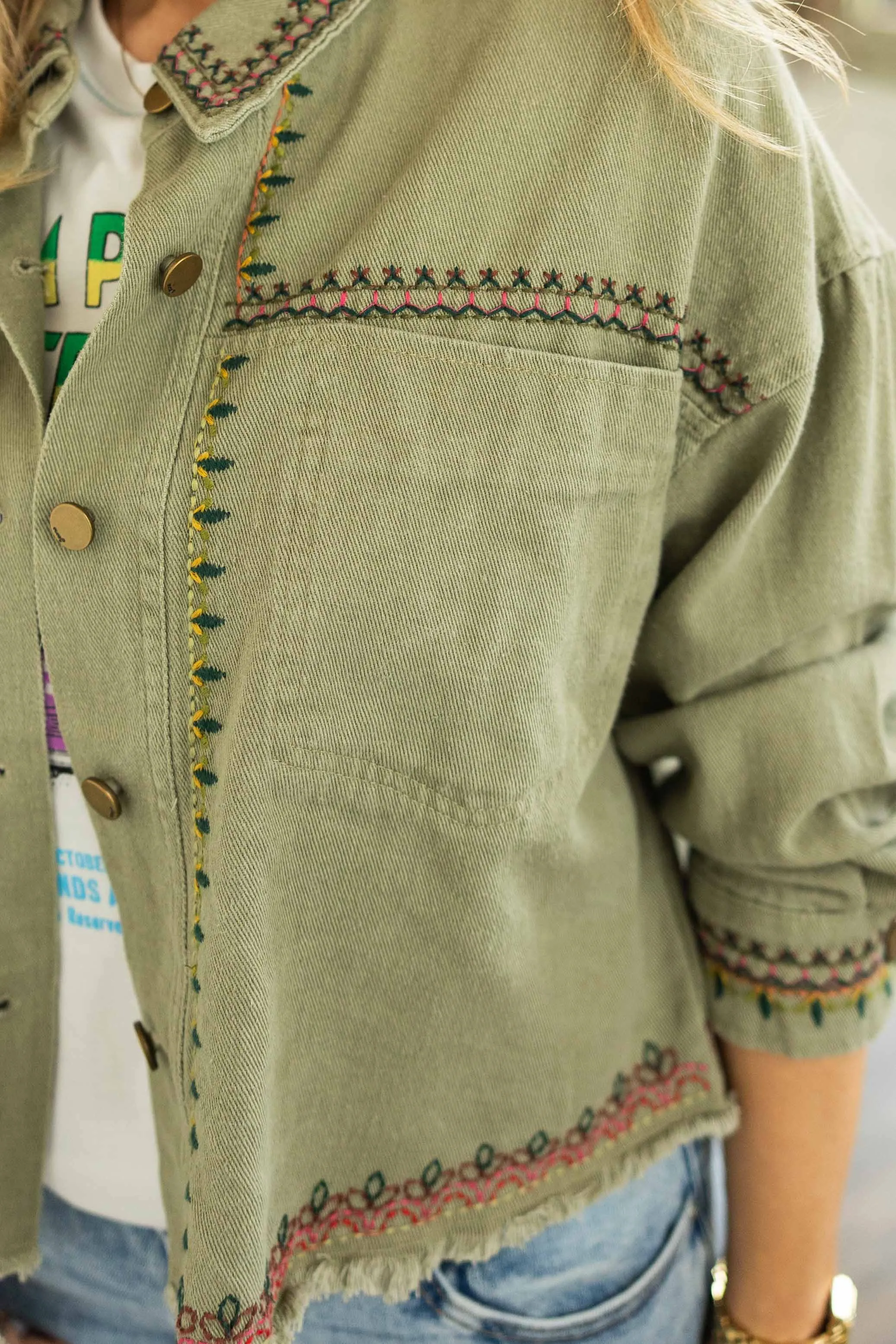 MAYA EMBRODIERED JACKET